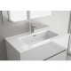 Vasque CONSTANZA 910 EN PORCELAINE BLANCHE 910 x 16 x 460 mm - SALGAR 26780