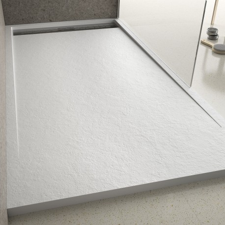 Receveur de douche POMPEYA BLANC 700 x 1200 mm - SALGAR 81907 