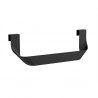 Porte-serviette double JAZZ NOIR 385 x 125 x 68 mm - SALGAR 27043