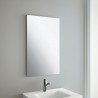 Miroir SENA 1400 horizontal-vertical verre 5 mm 1400 x 600 mm - SALGAR 84861 