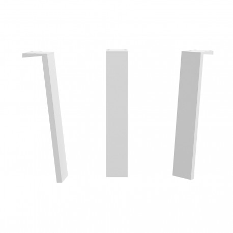 Jeu 2 pieds KLIM BLANC Hauteur 230 mm - SALGAR 84135 