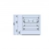 Meuble de salle de bain 1200mm 2 tiroirs Blanc Brillant MONTERREY - SALGAR 26684
