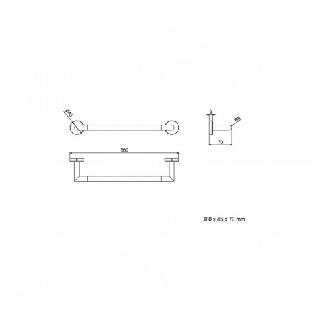 Barre 50 SIL   - SALGAR 12792 
