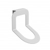 Support sèche cheveux MINIMAL ALUMINUM - SALGAR 86189