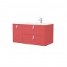 Meuble salle de bains Rojo Gauche 1200 UNIIQ - SALGAR 24682