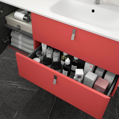 Meuble salle de bains Rojo Gauche 1200 UNIIQ - SALGAR 24682