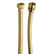 Flexible de douche doré avec double agrafage 150 cm laiton - CRISTINA ONDYNA DA21552