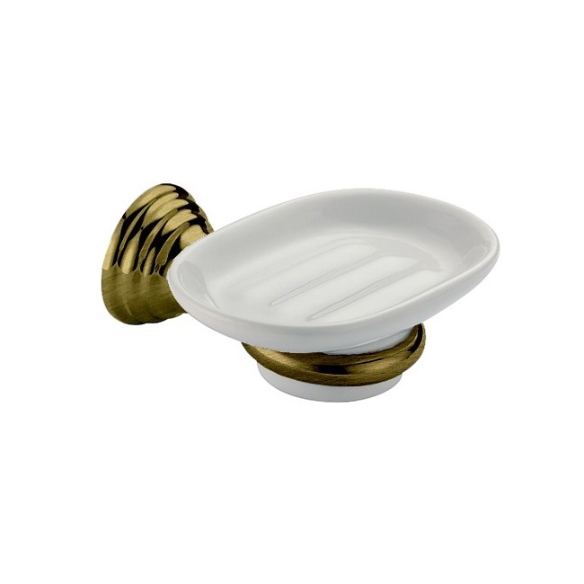 PORTE SAVON MUSEO CERAMIQUE VIEUX BRONZE - CRISTINA ONDYNA CA12292