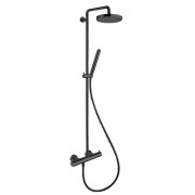 COLONNE DE DOUCHE TRIVERDE THERMOSTATIQUE COMPLETE CHROME NOIR  - CRISTINA ONDYNA TV48672