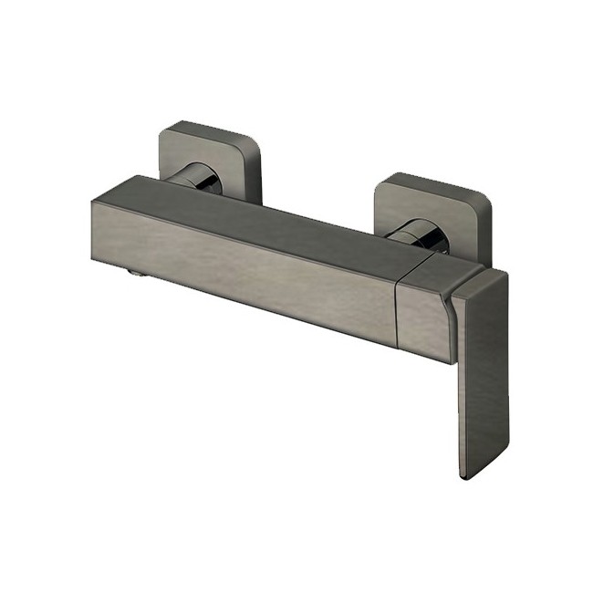 DOUCHE QUADRI S MITIGEUR METAL BROSSE - CRISTINA ONDYNA QS40177