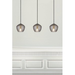 Suspension ORBIFORM Verre et metal Fumé E27   - NORDLUX 2010673047