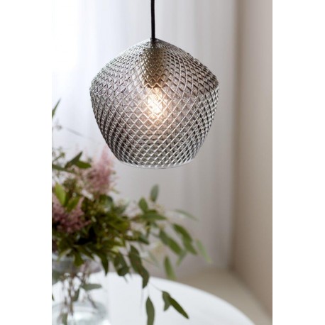 Suspension ORBIFORM Verre et metal Fumé E27   - NORDLUX 2010673047