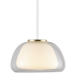 Suspension JELLY Verre Blanc Opale E27 - NORDLUX 2010783001