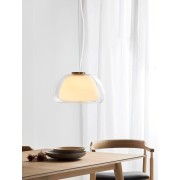 Suspension JELLY Verre Blanc Opale E27 - NORDLUX 2010783001