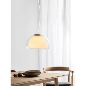 Suspension JELLY Verre Blanc Opale E27 - NORDLUX 2010783001