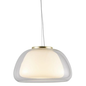 Suspension JELLY Verre Blanc Opale E27 - NORDLUX 2010783001