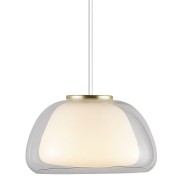 Suspension JELLY Verre Blanc Opale E27 - NORDLUX 2010783001
