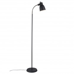 ADRIAN lampadaire Métal et plastique Noir E27 - Nordlux 48824003 