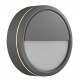 SMARTLIGHT AVA IP54 plafonnier Aluminium-plastique Gris LED integrée 2700K - Nordlux 2019016010