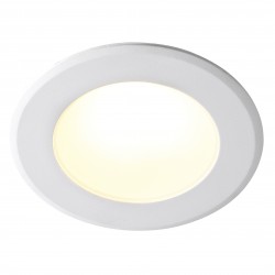 BIRLA spot encastré dimmable Plastique Blanc LED integrée 3000K - Nordlux 84950001 