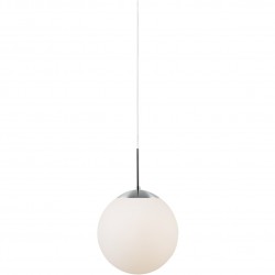 CAFE 15 suspension Métal-Verre Blanc Opale E27 - Nordlux 39553001 