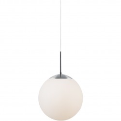 CAFE 20 suspension Métal-Verre Blanc Opale E27 - Nordlux 39563001 