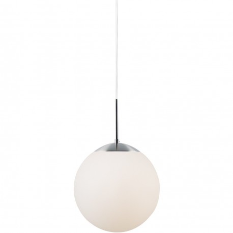 CAFE 20 suspension Métal-Verre Blanc Opale E27 - Nordlux 39563001 
