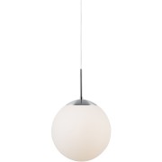 CAFE 20 suspension Métal-Verre Blanc Opale E27  - Nordlux 39563001 