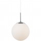 CAFE 25 suspension Métal-Verre Blanc Opale E27 - Nordlux 39573001