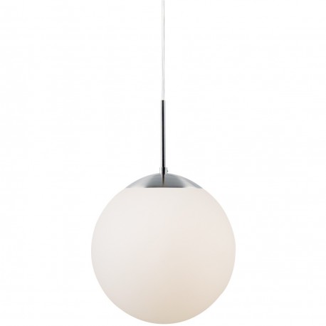 CAFE 25 suspension Métal-Verre Blanc Opale E27 - Nordlux 39573001 