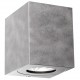 CANTO KUBI 2 applique murale Métal Galva LED integrée 2700K - Nordlux 49711031