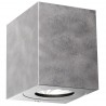CANTO KUBI 2 applique murale Métal Galva LED integrée 2700K - Nordlux 49711031