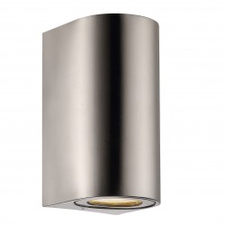 CANTO MAXI 2 applique murale Acier inoxydable Inox GU10 - Nordlux 49721034 