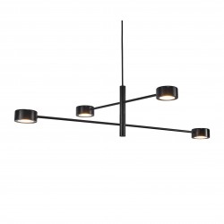 CLYDE suspension Métal et plastique Noir LED integrée 350 Lumens 2700K - Nordlux 2010803003 