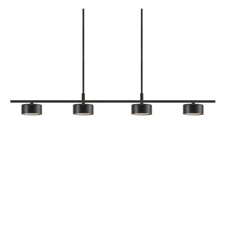 suspension CLYDE Métal et plastique Noir LED - Nordlux 2010813003