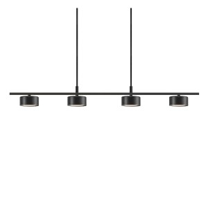 suspension CLYDE Métal et plastique Noir LED - Nordlux 2010813003