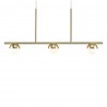 CONTINA suspension Verre et metal Laiton G9 - Nordlux 2010953035 