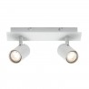 FRIDA spot 2 Métal et plastique Blanc GU10 - Nordlux 49810101