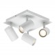 FRIDA spot 4 Métal et plastique Blanc GU10 - Nordlux 49820101