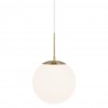 GRANT 25 suspension Verre et metal Laiton E27 - Nordlux 2010563035