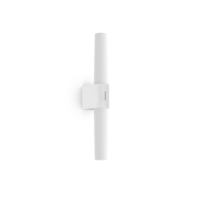 HELVA DOUBLE SDB applique murale Plastique Blanc LED integrée 3000K - Nordlux 2015311001 