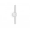 HELVA DOUBLE SDB applique murale Plastique Blanc LED integrée 3000K - Nordlux 2015311001 
