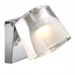 IP S12 applique murale Métal et plastique Chrome LED integrée 3000K - Nordlux 83051033 