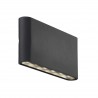 KINVER applique murale Métal Noir LED integrée 3000K - Nordlux 84181003