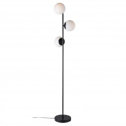 LILLY lampadaire Métal-Verre Noir E14 - Nordlux 48613003 