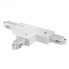 LINK T-CONNECTEUR DROIT accessoire Métal et plastique Blanc - Nordlux 86059901 