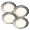 LISMORE 4-KIT spot encastré Plastique Chrome LED integrée 3000K - Nordlux 76730001