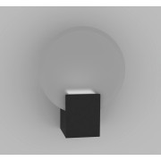 HESTER SDB applique murale Métal-Verre-plastique Noir LED integrée  - Nordlux 2015391003 