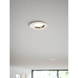 TIAKI spot encastré Métal et plastique Nickel LED integrée 2700/4000K - Nordlux 49570155 