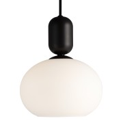 Suspension NOTTI Noir Verre et metal E27 - Nordlux 2011003003